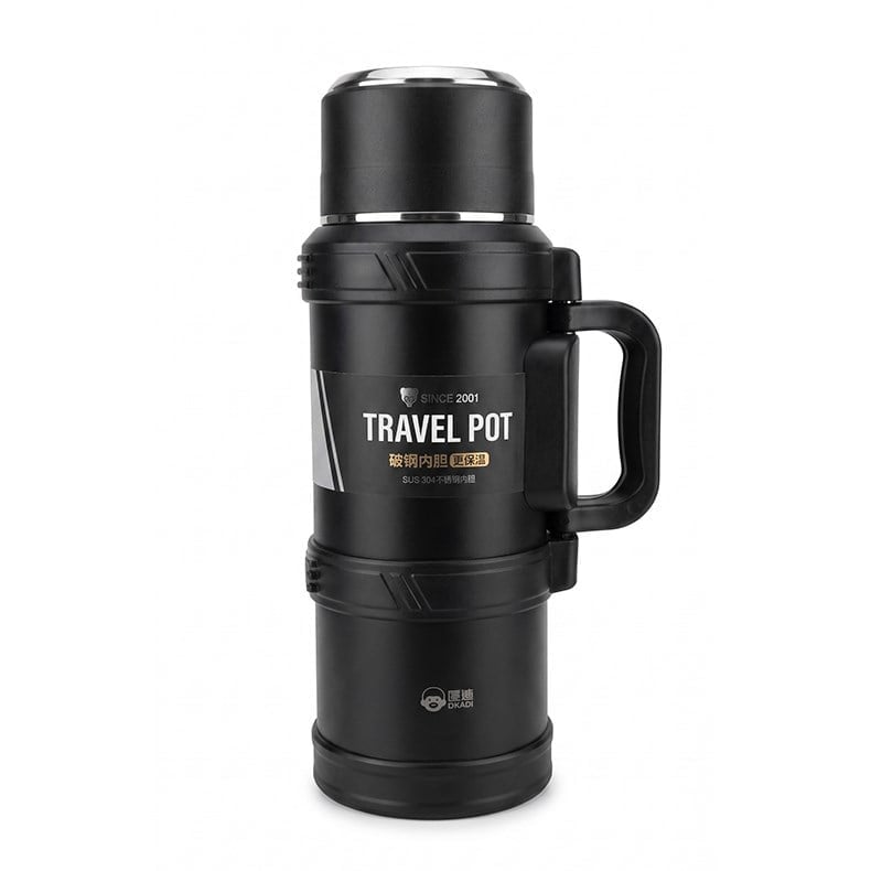 DKADI Travel Pot 2.5L Büyük Boy Çelik Termos